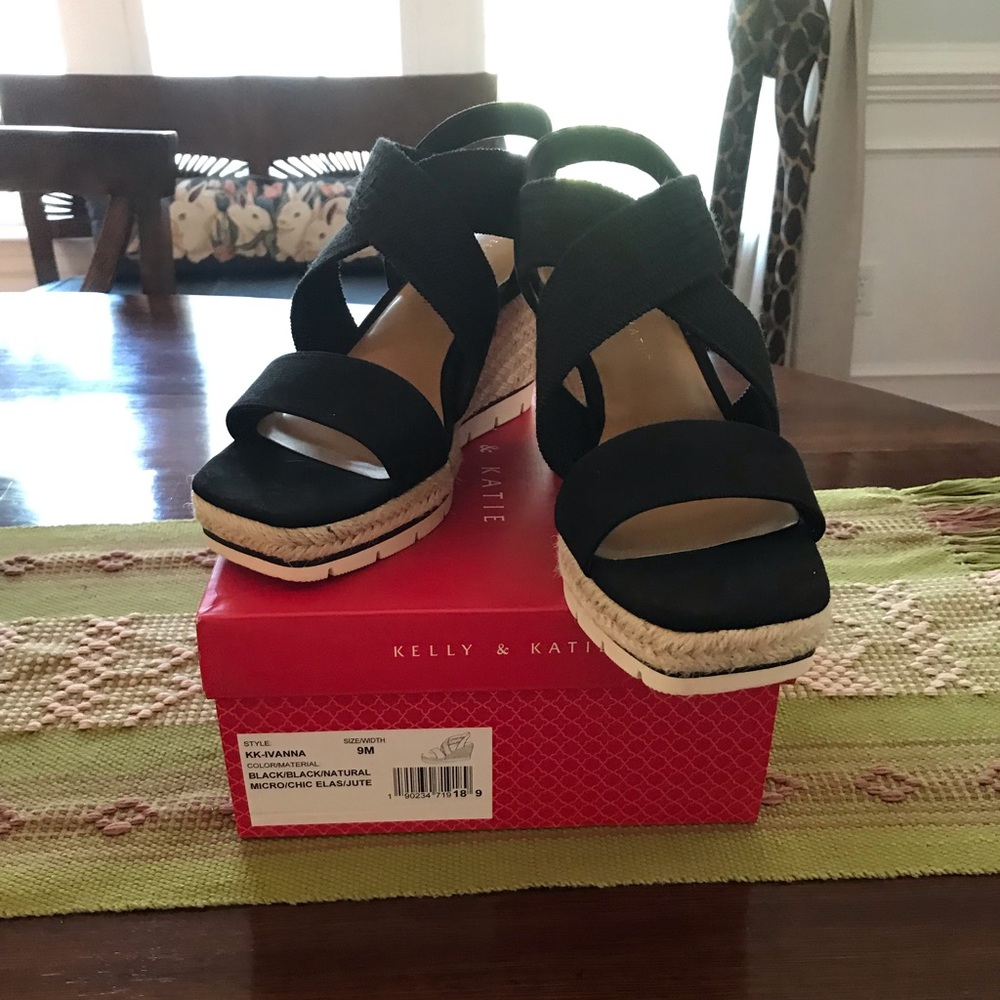 Kelly & Katie Ivanna Espadrille Wedge Sandal